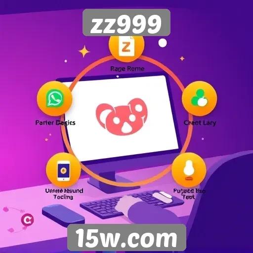 Visão geral das funcionalidades do site zz999